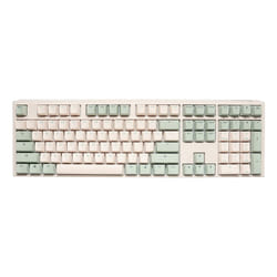 Ducky One 3 Matcha tastiera Gaming USB Tedesco Beige, Oliva