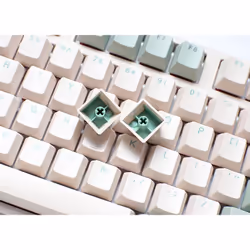 Ducky One 3 Matcha tastiera Gaming USB Tedesco Beige, Oliva