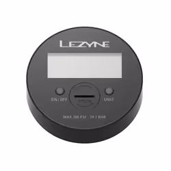Lezyne 350 Psi Digital Gauge 3.5", Manometro, Nero