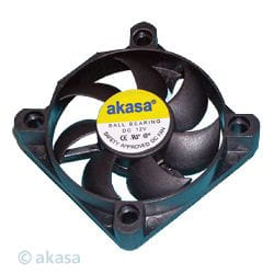 Akasa 5cm Black Fan Case per computer Ventilatore Nero
