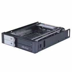 Akasa AK-IEN-03, 2.5", Nero, SATA, Acciaio inox, 6 Gbit/s, 101,6 mm