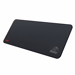 Akasa AK-MPD-05BK, Nero, Monocromatico, Gomma, Barra appoggiaferro antiscivolo, Tappetino per mouse per gioco da computer