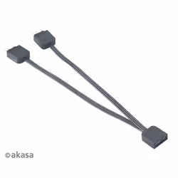 Akasa AK-CBLD08-12BK cavo di segnale 0,12 m Nero - Vista aggiuntiva 4