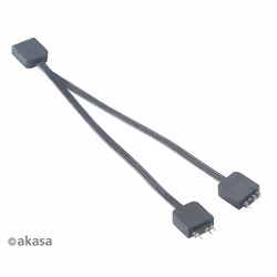Akasa AK-CBLD08-12BK cavo di segnale 0,12 m Nero - Vista aggiuntiva 5
