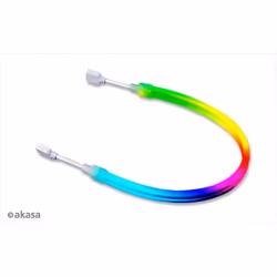 Akasa Soho MBA, Universale, Striscia LED, Bianco, Multicolore
