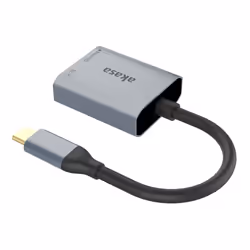 Akasa AK-CR-10BK lettore di schede USB 3.2 Gen 2 (3.1 Gen 2) Type-C Nero, Argento - Vista aggiuntiva 4