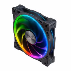 Akasa SOHO AR, Ventilatore, 12 cm, 500 Giri/min, 2000 Giri/min, Nero, Trasparente