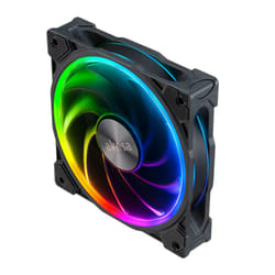Akasa SOHO AR Case per computer Ventilatore 12 cm Nero, Trasparente 1 pz