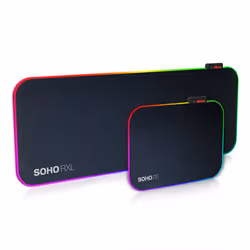 Akasa SOHO R Tappetino per mouse per gioco da computer Nero - Vista aggiuntiva 5