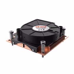 Akasa AK-CC7401BP01 sistema di raffreddamento per computer Processore Raffreddatore d'aria 7,5 cm Nero 1 pz - Vista aggiuntiva 4