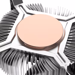 Akasa Intel LGA1700 Processore Raffreddatore ibrido Alluminio, Nero 1 pz - Vista aggiuntiva 4