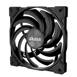 Akasa Alucia XS12 Case per computer Dissipatore di calore/Radiatore Nero 1 pz