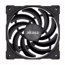 Akasa Alucia XS12 Case per computer Dissipatore di calore/Radiatore Nero 1 pz - Vista aggiuntiva 2