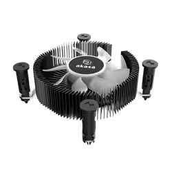 Akasa AK-CC6615BP01 sistema di raffreddamento per computer Processore Raffreddatore d'aria Nero 1 pz - Vista aggiuntiva 4