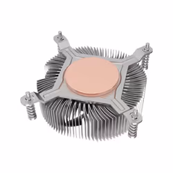 Akasa AK-CC6616HP01 sistema di raffreddamento per computer Processore Raffreddatore d'aria 7,5 cm Alluminio, Nero 1 pz - Vista aggiuntiva 4
