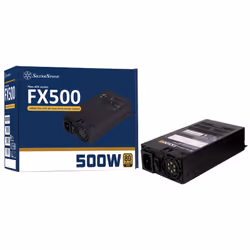 Silverstone FX500 alimentatore per computer 500 W 20+4 pin ATX Flex ATX Nero - Vista aggiuntiva 6