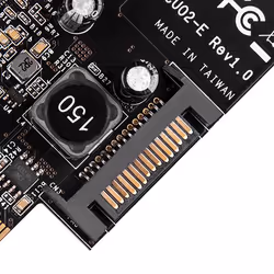 Silverstone ECU02-E scheda di interfaccia e adattatore Interno USB 3.2 Gen 2 (3.1 Gen 2) - Vista aggiuntiva 4