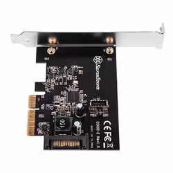 Silverstone ECU02-E scheda di interfaccia e adattatore Interno USB 3.2 Gen 2 (3.1 Gen 2) - Vista aggiuntiva 8