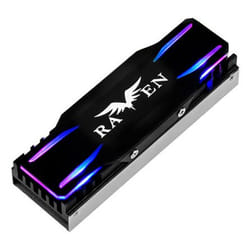 Silverstone TP03-ARGB Unità allo stato solido Dissipatore di calore/Radiatore Nero 1 pz