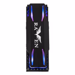Silverstone TP03-ARGB Unità allo stato solido Dissipatore di calore/Radiatore Nero 1 pz - Vista aggiuntiva 6
