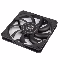 Silverstone Air Slimmer 120 Case per computer, Processore Raffreddatore d'aria 12 cm Nero 1 pz - Vista aggiuntiva 5