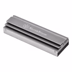 Silverstone TP04 Unità allo stato solido Dissipatore di calore/Radiatore Argento 1 pz - Vista aggiuntiva 2