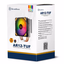 Silverstone AR12-TUF Processore Raffreddatore d'aria 12 cm Alluminio, Rame, Grigio 1 pz - Vista aggiuntiva 7