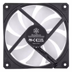 Silverstone Shark Force 120 ARGB Case per computer Ventilatore Nero, Bianco 1 pz - Vista aggiuntiva 4