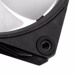 Silverstone Shark Force 120 ARGB Case per computer Ventilatore Nero, Bianco 1 pz - Vista aggiuntiva 5
