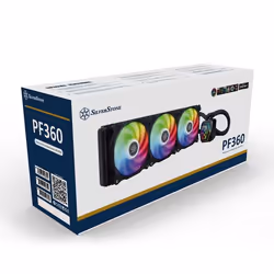 Silverstone SST-PF360-ARGB-V2 sistema di raffreddamento per computer Processore Raffreddatore di liquidi tutto in uno 12 cm Nero 1 pz - Vista aggiuntiva 7