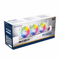 Silverstone SST-PF360W-ARGB-V2 sistema di raffreddamento per computer Processore Raffreddatore di liquidi tutto in uno 12 cm Bianco 1 pz - Vista aggiuntiva 7
