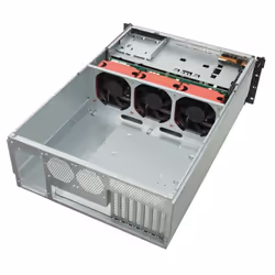 Silverstone SST-RM43-320-RS contenitore di unità di archiviazione Custodia per Disco Rigido (HDD) Grigio 2.5/3.5" - Vista aggiuntiva 5