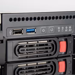 Silverstone SST-RM43-320-RS contenitore di unità di archiviazione Custodia per Disco Rigido (HDD) Grigio 2.5/3.5" - Vista aggiuntiva 8