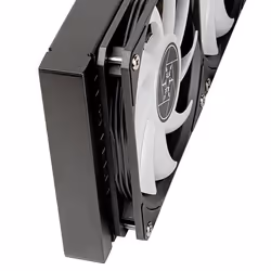 Silverstone VIDA 240 SLIM Case per computer Kit di raffreddamento a liquido 12 cm Nero - Vista aggiuntiva 6