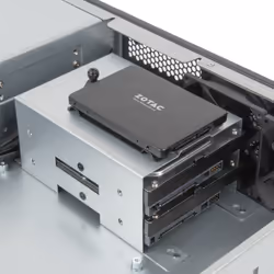 Silverstone RM23-502-MINI Supporto Nero - Vista aggiuntiva 8