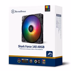 Silverstone SST-SF140B-ARGB sistema di raffreddamento per computer Scheda madre Ventilatore 14 cm Nero 1 pz - Vista aggiuntiva 8