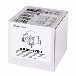 Silverstone SST-AR09-1700 sistema di raffreddamento per computer Processore Raffreddatore d'aria 6 cm Nero, Grigio 1 pz - Vista aggiuntiva 8