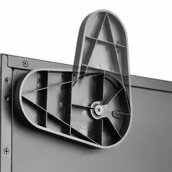 Silverstone RM51 Supporto Nero - Vista aggiuntiva 7
