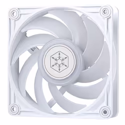 Silverstone VISTA 120 ARGB Scheda madre Ventilatore 12 cm Bianco 1 pz