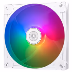 Silverstone VISTA 140 ARGB, Ventilatore, 14 cm, 1600 Giri/min, Bianco