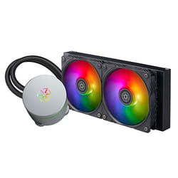 Silverstone SST-IM240-ARGB sistema di raffreddamento per computer Scheda madre, Processore Raffreddatore di liquidi tutto in uno 12 cm Nero 1 pz