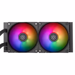 Silverstone SST-IM240-ARGB sistema di raffreddamento per computer Scheda madre, Processore Raffreddatore di liquidi tutto in uno 12 cm Nero 1 pz