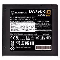 Silverstone SST-DA750R-GMA alimentatore per computer 750 W 24-pin ATX ATX Nero - Vista aggiuntiva 7