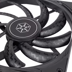 Silverstone SST-AS140B sistema di raffreddamento per computer Case per computer Ventilatore 14 cm Nero 1 pz - Vista aggiuntiva 6