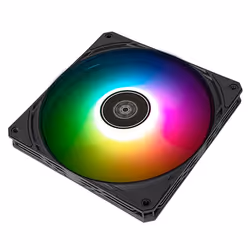 Silverstone SST-AS140B-ARGB sistema di raffreddamento per computer Case per computer Ventilatore 14 cm Nero 1 pz - Vista aggiuntiva 5