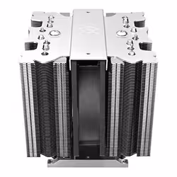 Silverstone SST-XED120S-WS sistema di raffreddamento per computer Processore Dissipatore di calore/Radiatore 12 cm Argento 1 pz - Vista aggiuntiva 4