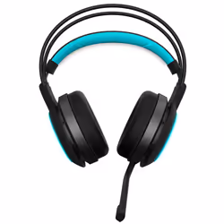 ThunderX3 AH7 Auricolare Cablato A Padiglione Gaming USB tipo A Nero, Ciano - Vista aggiuntiva 2