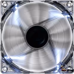 Aerocool Shark Fan White Edition 12cm Case per computer Ventilatore Bianco