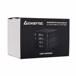Chieftec CBP-3141SAS pannello drive bay Nero - Vista aggiuntiva 6