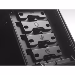 Silverstone TJ04-E Midi Tower Nero, Argento - Vista aggiuntiva 7